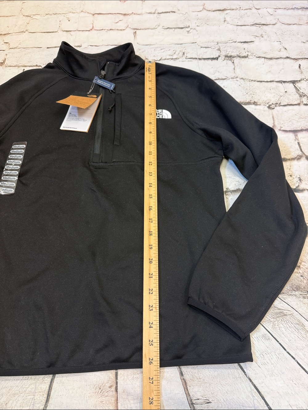 NWT Men's The North Face Canyonlands 1/2-Zip Pullover Fleece Jacket Size Medium - Picture 8 of 15